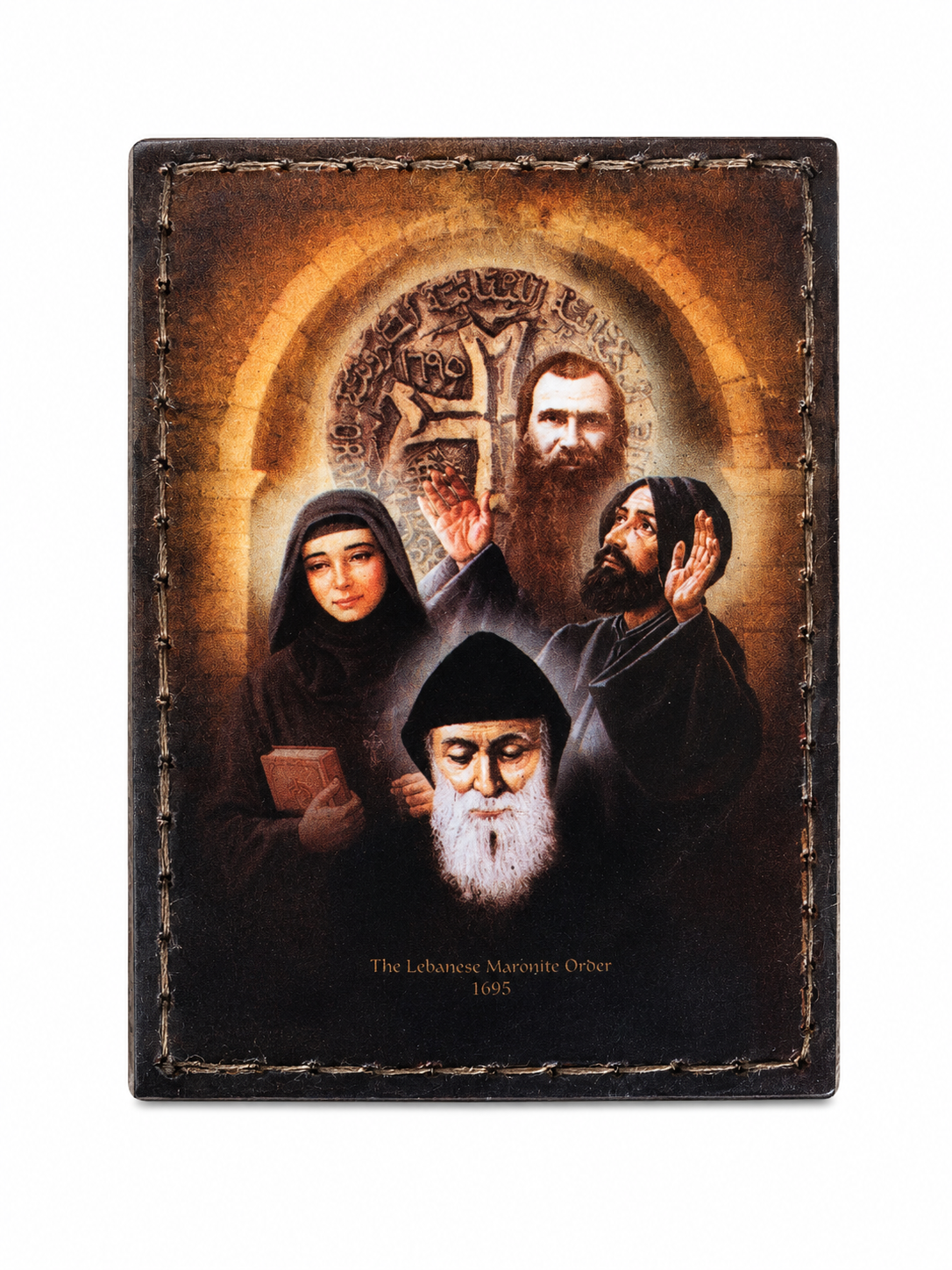 Image des 4 Saints Libanais - 5 x 6,5 cm – Image 2
