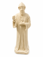 Statue de Saint Charbel blanche - 45 cm