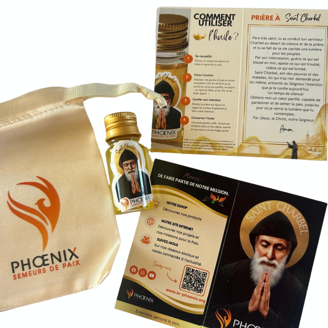Pack Saint Charbel – Neuvaine de prière & Huile de Saint Charbel – Image 2